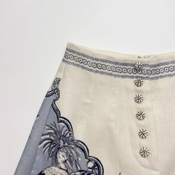 Alemais Linen Villa Shorts - Picture 4 of 11